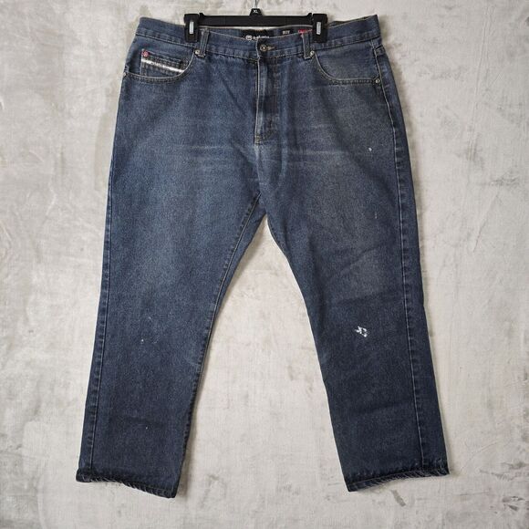 Vintage Ecko Unltd Men’s Slim Straight Fit Jeans Pants 40x29 Hip Hop Skater Y2K - Picture 2 of 10